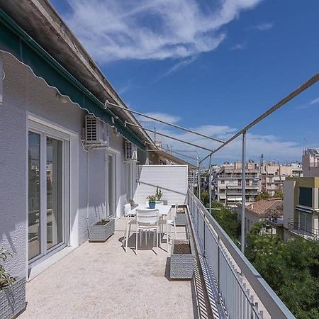 Apartmán Sunlit 2Br Oasis In Metaxourghio 3Min From Metro Atény Exteriér fotografie