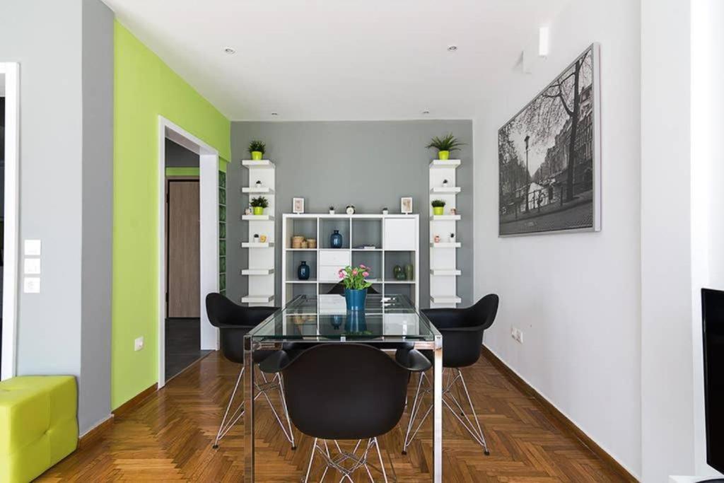 Apartmán Sunlit 2Br Oasis In Metaxourghio 3Min From Metro Atény Exteriér fotografie