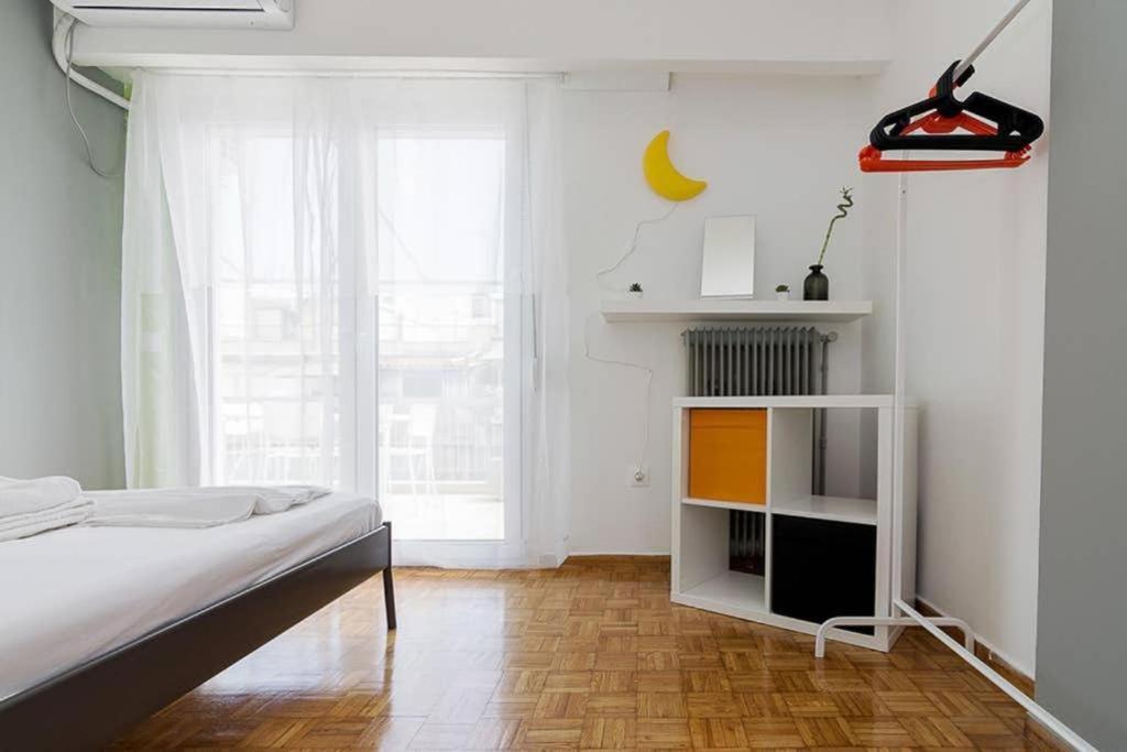 Apartmán Sunlit 2Br Oasis In Metaxourghio 3Min From Metro Atény Exteriér fotografie
